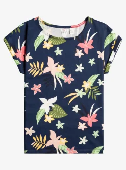 Roxy T-Shirts & Blouses*African Sunset - T-Shirt Voor Meisjes 4-16 Mood Indigo Alma Apparel
