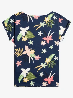 Roxy T-Shirts & Blouses*African Sunset - T-Shirt Voor Meisjes 4-16 Mood Indigo Alma Apparel