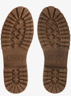Roxy Snowboots*Aldean 2022 - Laarzen Van Synthetisch Leer Voor Dames Brown