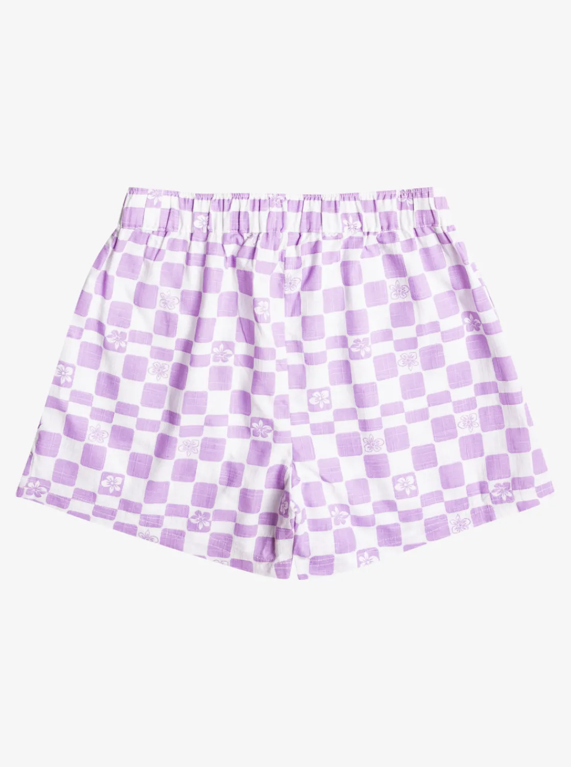 Roxy Rokken & Shorts*All Over Again - Elastische Short Voor Meisjes 10-16 Purple Rose Flower Box