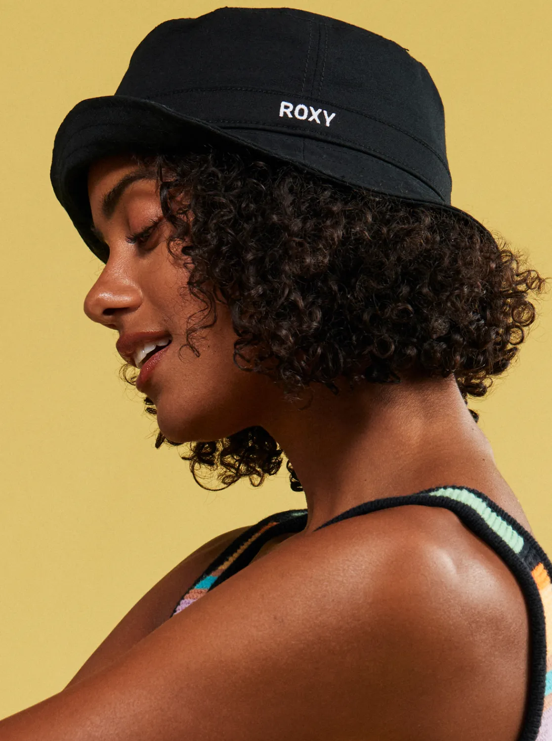 Roxy Hoeden & Petten*Almond Milk - Bucket Hoed Voor Dames Anthracite