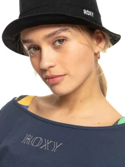 Roxy Hoeden & Petten*Almond Milk - Bucket Hoed Voor Dames Anthracite