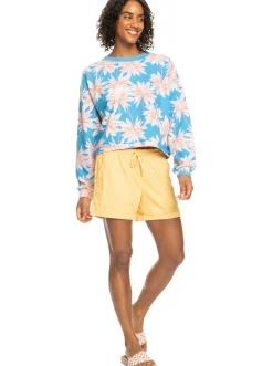 Roxy Shorts*Another Kiss - Linnen Short Voor Dames Flax