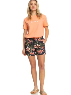 Roxy Shorts*Another Kiss Printed - Strandshort Voor Dames Mood Indigo Tropical Depht