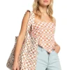 Roxy Handtassen*Anti Bad Vibes Printed - Grote Draagtas Cork Flower Box