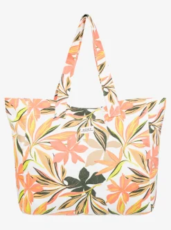 Roxy Handtassen*Anti Bad Vibes Printed - Grote Draagtas Bright White Subtly Salty Mult