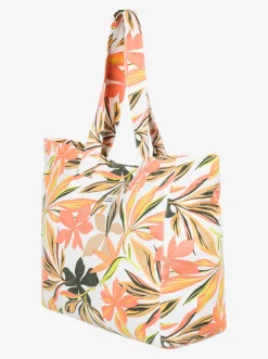Roxy Handtassen*Anti Bad Vibes Printed - Grote Draagtas Bright White Subtly Salty Mult