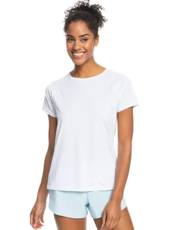 Roxy T-Shirts & Tops*Are You Mine - Technisch T-Shirt Voor Dames Bright White