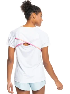 Roxy T-Shirts & Tops*Are You Mine - Technisch T-Shirt Voor Dames Bright White