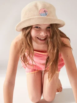 Roxy Accessoires*Astral Aura - Bucket Hoed Voor Meisjes Beige