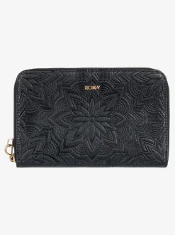 Roxy Portemonnees*Back In Brooklyn - Portemonnee Met Rits Rondom Anthracite