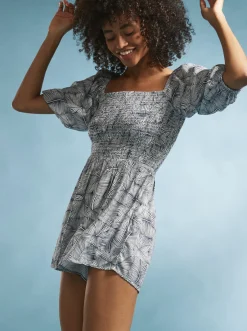 Roxy Jurken*Barefoot Babe - Playsuit For Women Mood Indigo Always Wild Big