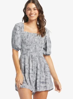 Roxy Jurken*Barefoot Babe - Playsuit For Women Mood Indigo Always Wild Big
