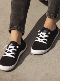 Roxy Sneakers*Bayshore - Slip-On Schoenen Voor Dames Black/Anthracite