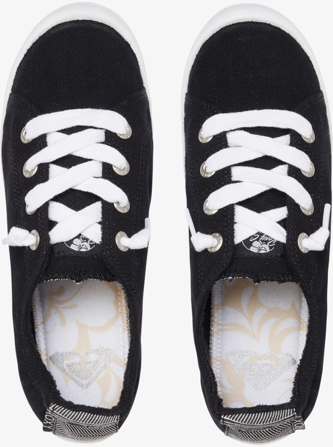 Roxy Sneakers*Bayshore - Slip-On Schoenen Voor Dames Black/Anthracite