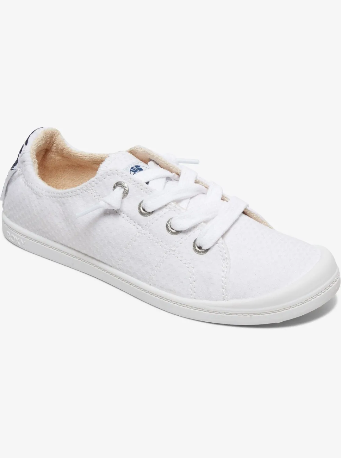 Roxy Sneakers*Bayshore - Slip-On Schoenen Voor Dames White