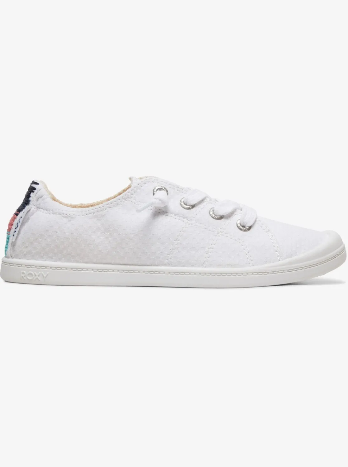 Roxy Sneakers*Bayshore - Slip-On Schoenen Voor Dames White