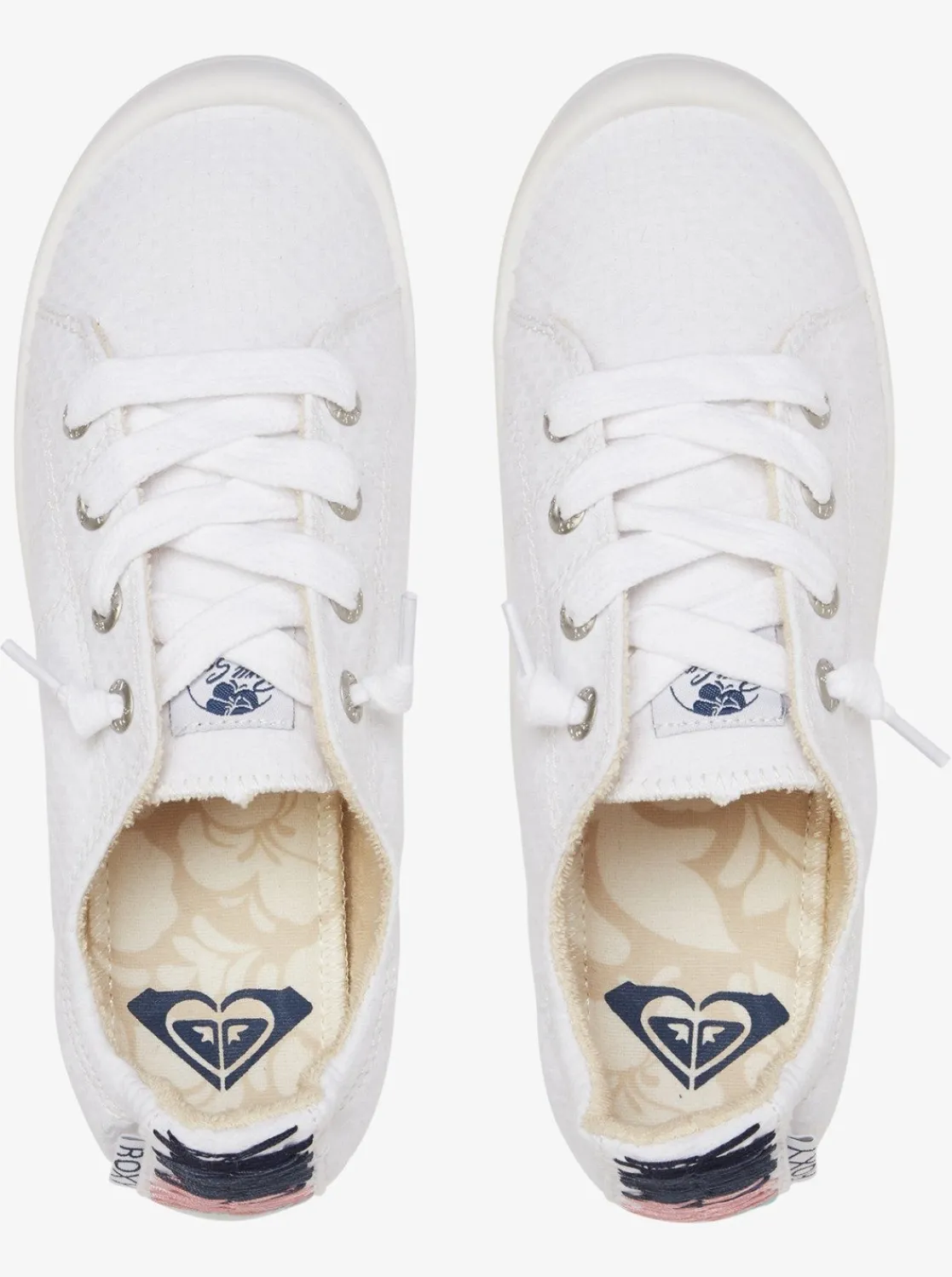Roxy Sneakers*Bayshore - Slip-On Schoenen Voor Dames White