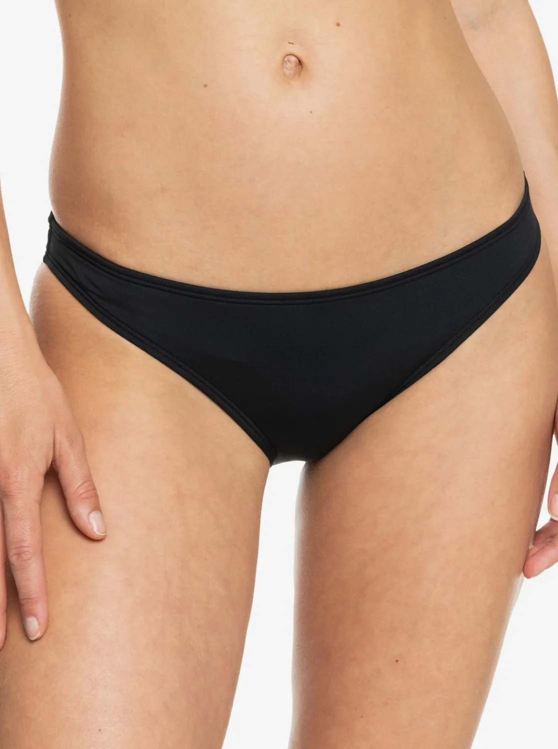 Roxy Bikini Bottoms*Beach Classics - Bikinibroekje Met Medium Bedekking Voor Dames Anthracite