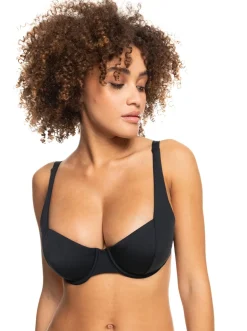 Roxy Bikini Tops*Beach Classics - Bikinitop Met Beugels Cupmaat D Voor Dames Anthracite