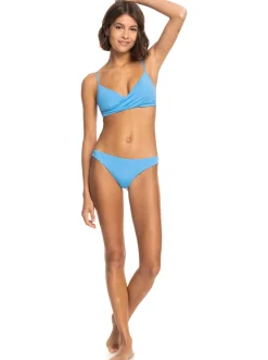 Roxy Bikini Tops*Beach Classics - Gekruiste Bralette Bikinitop Voor Dames Azure Blue