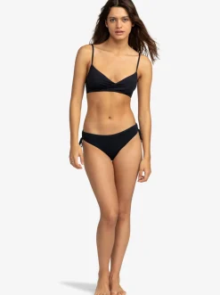 Roxy Bikini Tops*Beach Classics - Gekruiste Bralette Bikinitop Voor Dames Anthracite