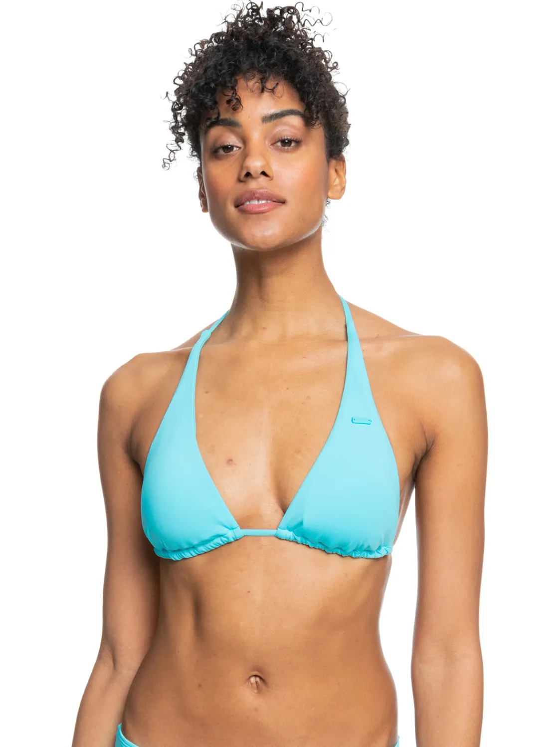 Roxy Bikini Tops*Beach Classics - Langere Tri Bikinitop Voor Dames Bachelor Button