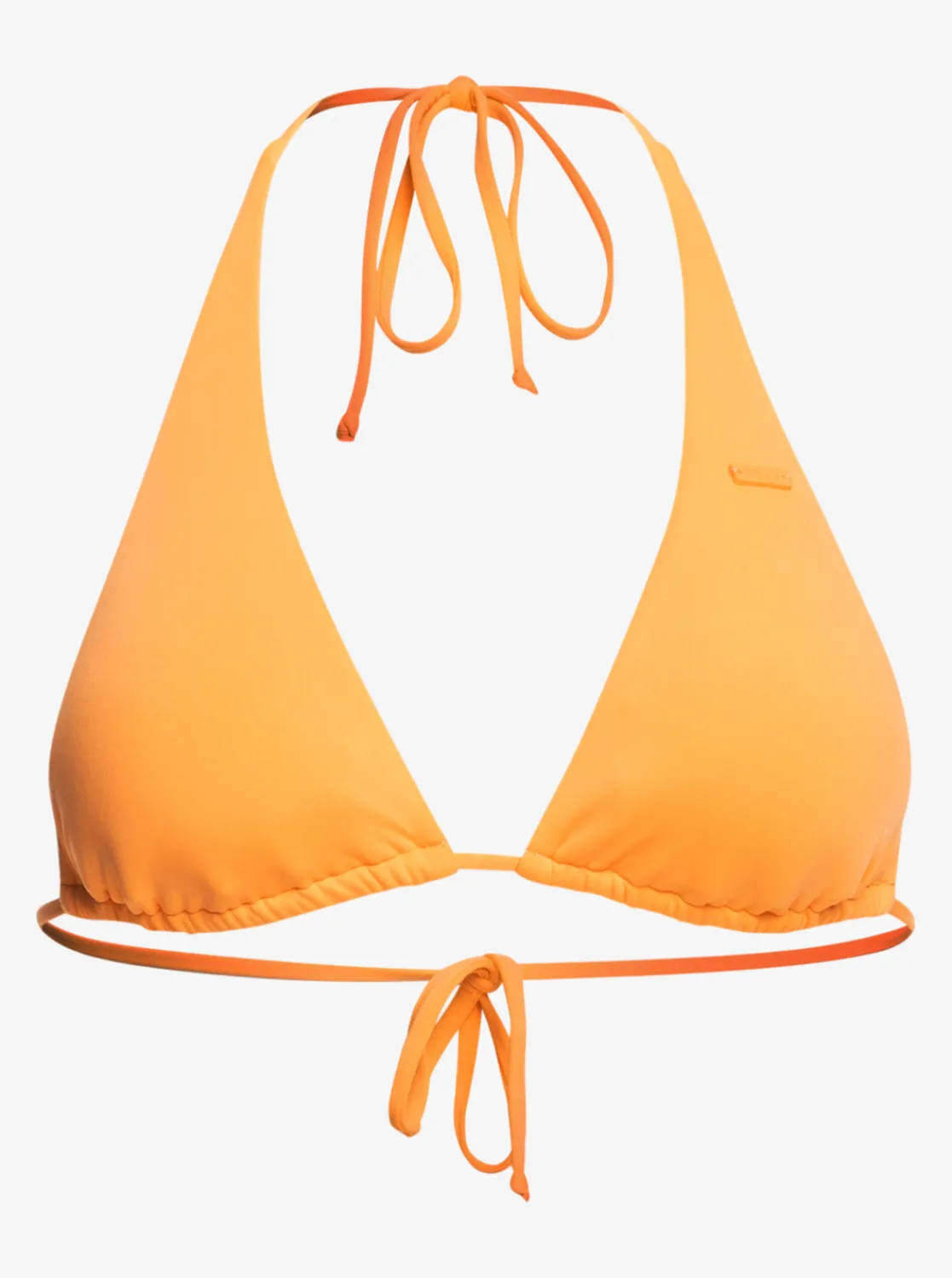 Roxy Bikini Tops*Beach Classics - Langere Tri Bikinitop Voor Dames Mock Orange