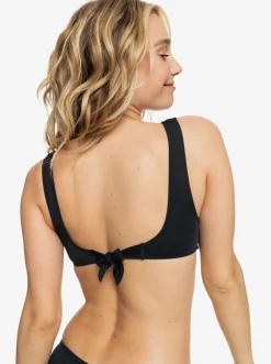 Roxy Bikini Tops*Beach Classics - Langere Triangel-Bikinitop Voor Dames Anthracite
