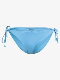 Roxy Bikini Bottoms*Beach Classics - Opzij Geknoopt Bikinibroekje Voor Dames Azure Blue