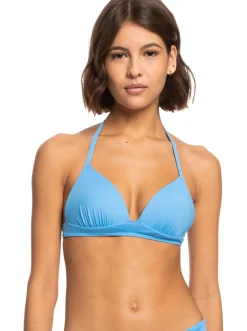 Roxy Bikini Tops*Beach Classics - Voorgevormde Triangel Bikinitop Voor Dames Azure Blue