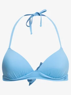 Roxy Bikini Tops*Beach Classics - Voorgevormde Triangel Bikinitop Voor Dames Azure Blue