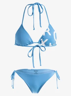 Roxy Bikini Tops*Beach Classics Tie Side - Triangel Bikini Voor Dames Azure Blue