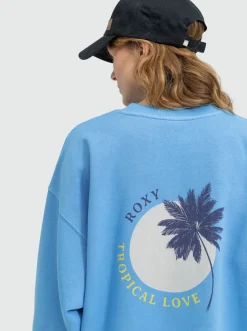 Roxy Sweatshirts & Hoodies*Beautiful - Sweater Voor Dames Azure Blue