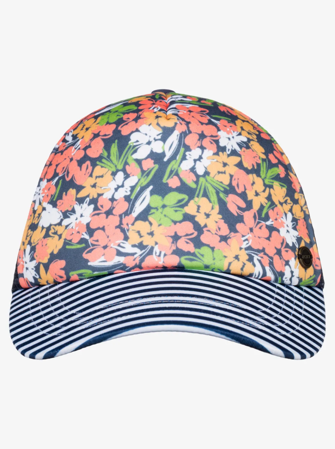 Roxy Hoeden & Petten*Beautiful Morning - Trucker Cap Voor Dames Mood Indigo Ditsy Love