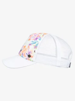 Roxy Hoeden & Petten*Beautiful Morning - Trucker Cap Voor Dames Snow White Pualani Combo