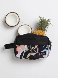 Roxy Bagage*Beautifully - Toilettas Anthracite Hibiscus Wave Swim