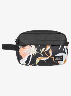 Roxy Bagage*Beautifully - Toilettas Anthracite Hibiscus Wave Swim