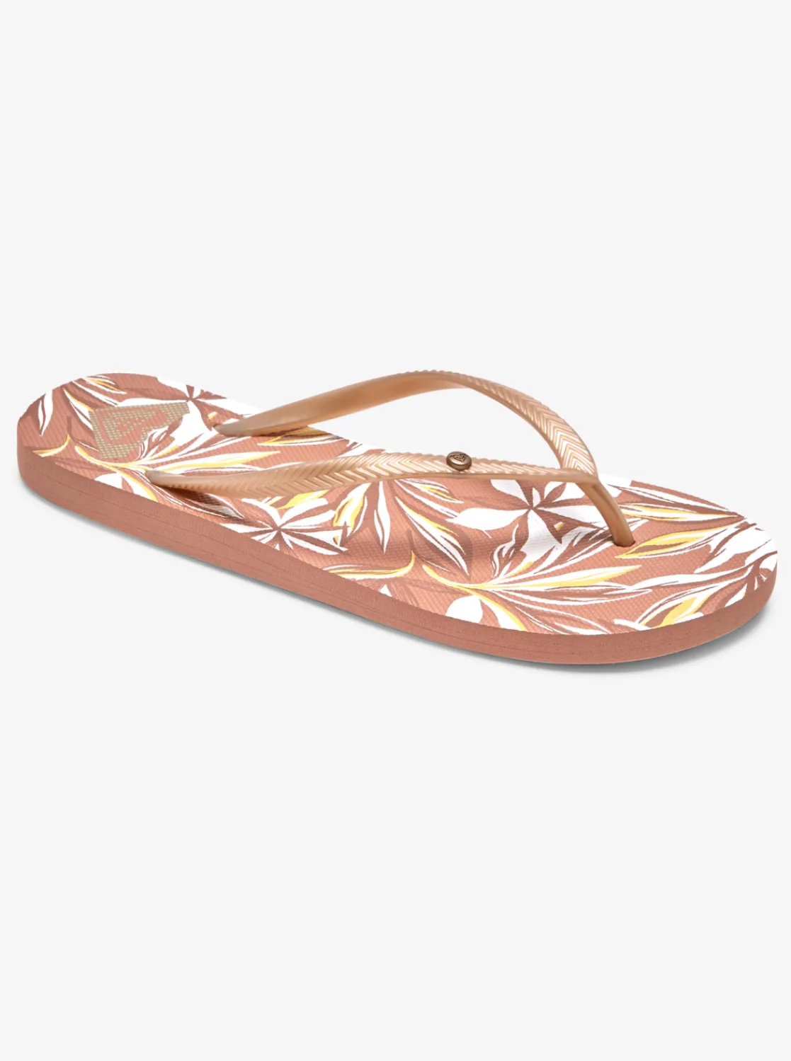 Roxy Slippers*Bermuda Print - Sandalen Voor Dames White/Champagne