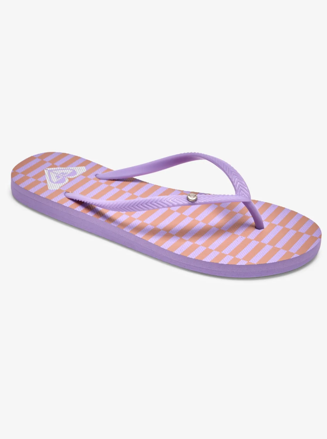 Roxy Slippers*Bermuda Print - Sandalen Voor Dames Espresso/Lavender