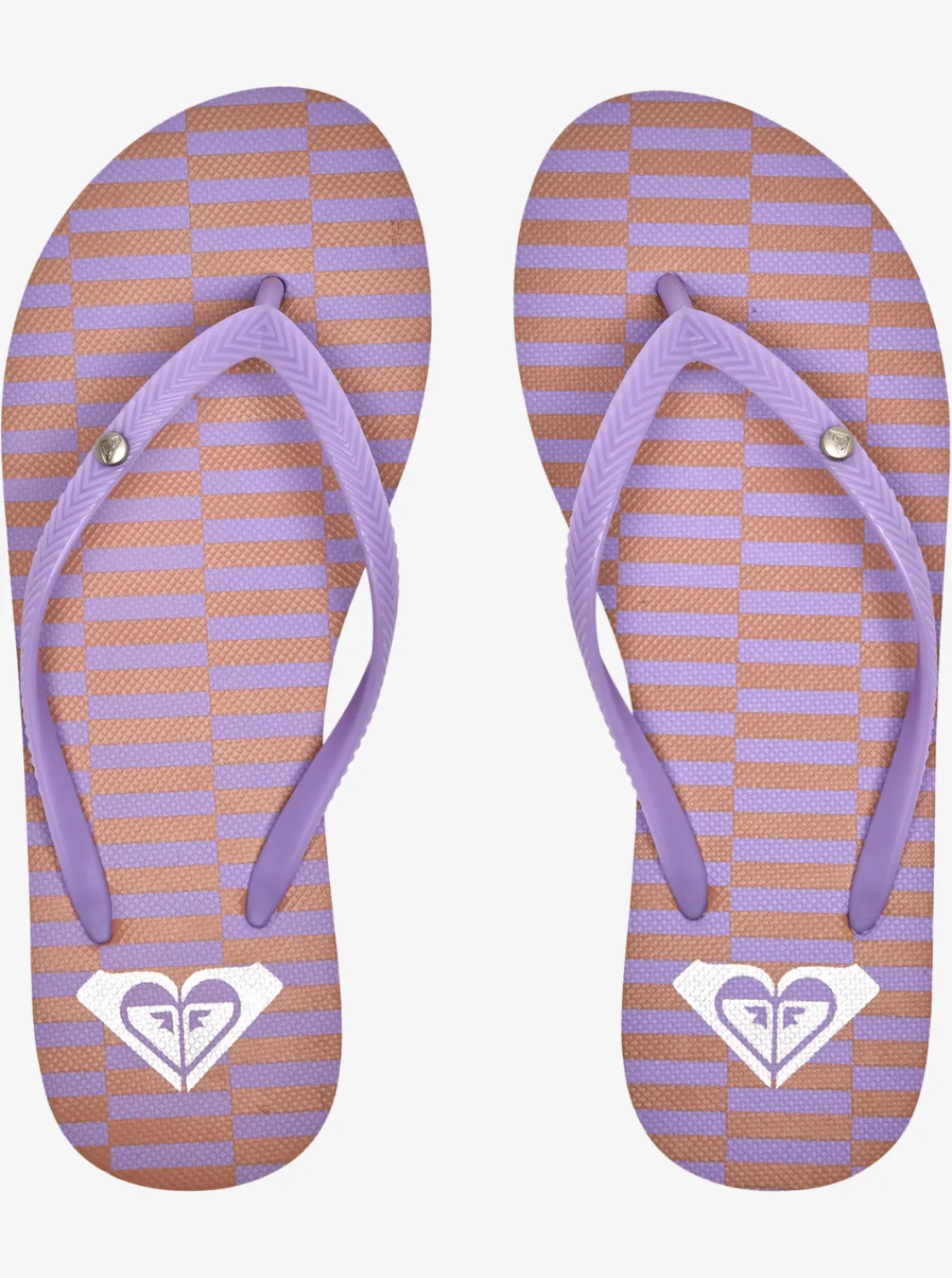 Roxy Slippers*Bermuda Print - Sandalen Voor Dames Espresso/Lavender
