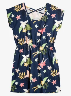 Roxy Jurken*Best Old Song - Jurk Voor Meisjes 4-16 Mood Indigo Alma Apparel