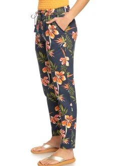Roxy Broeken & Jeans*Bimini Printed - Strandbroek Voor Dames Mood Indigo Tropical Depht