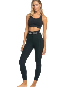 Roxy Broeken & Jeans*Bold Moves - Technische Legging Voor Dames Anthracite