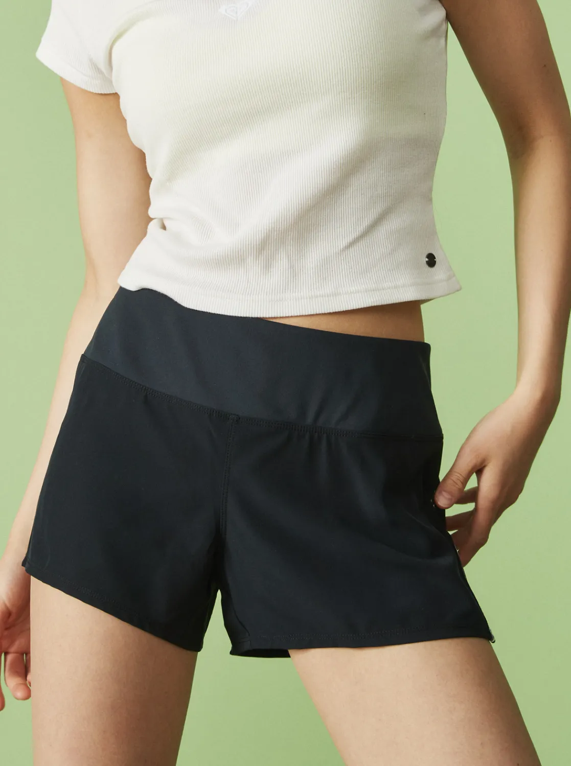 Roxy Shorts*Bold Moves - Technische Short Voor Dames Anthracite