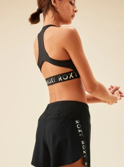Roxy Shorts*Bold Moves - Technische Short Voor Dames Anthracite