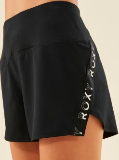 Roxy Shorts*Bold Moves - Technische Short Voor Dames Anthracite