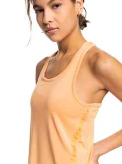 Roxy T-Shirts & Tops*Bold Moves - Technische Vest Top Voor Dames Mock Orange
