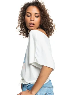 Roxy T-Shirts & Tops*Born To Be - T-Shirt Met Korte Mouw Voor Dames Snow White