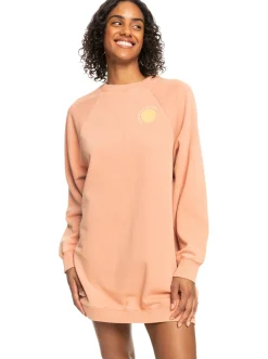 Roxy Truien & Cardigans*Breaking Waves - Sweater-Jurk Voor Dames Cork